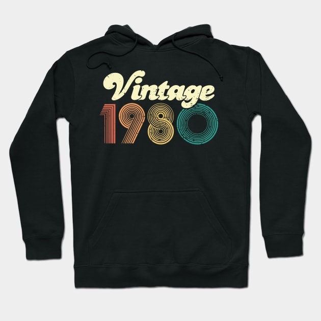 40th birthday gifts for men and women 1980 gift 40 years old Hoodie by CheesyB